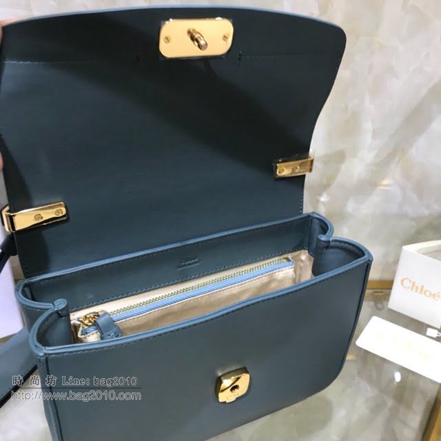 Chloe女包 克洛伊經典C形飾扣寬肩帶包包 Chole手提肩背斜挎包  jjh1371